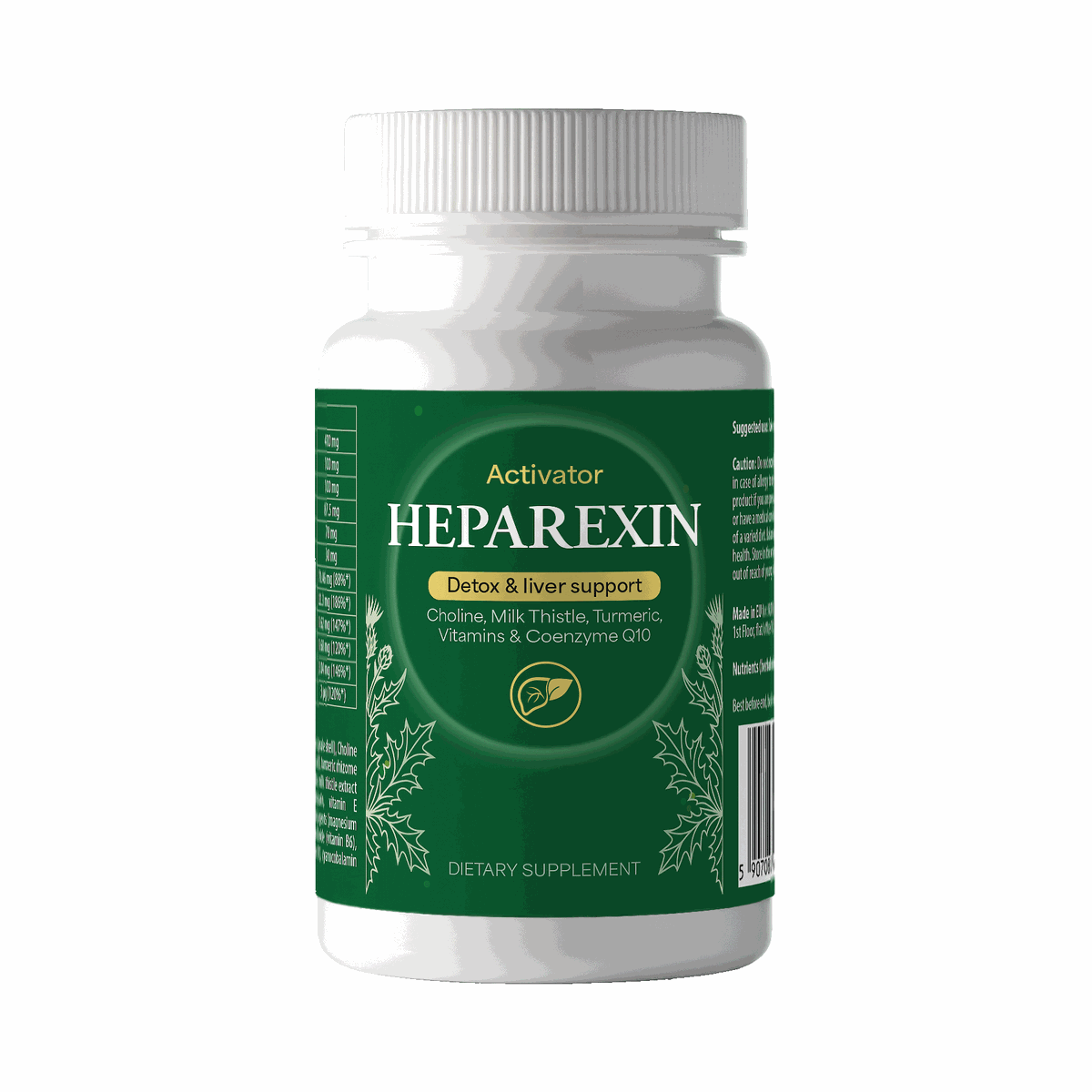 Opakowanie Heparexin Activator — suplement diety